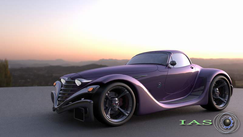 Hotrod in Napa Valley